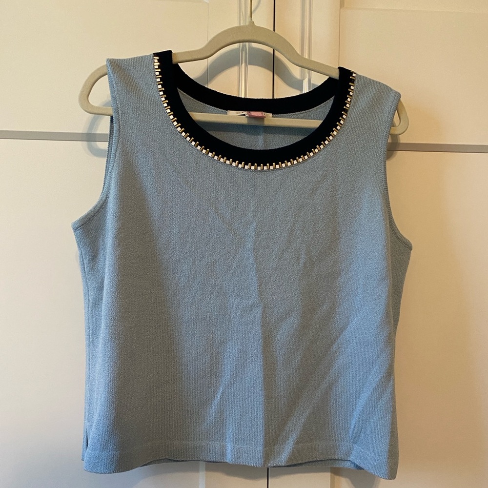 St John knit tank size M